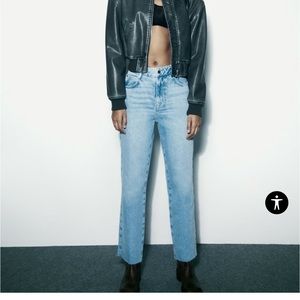 Zara straight leg jeans